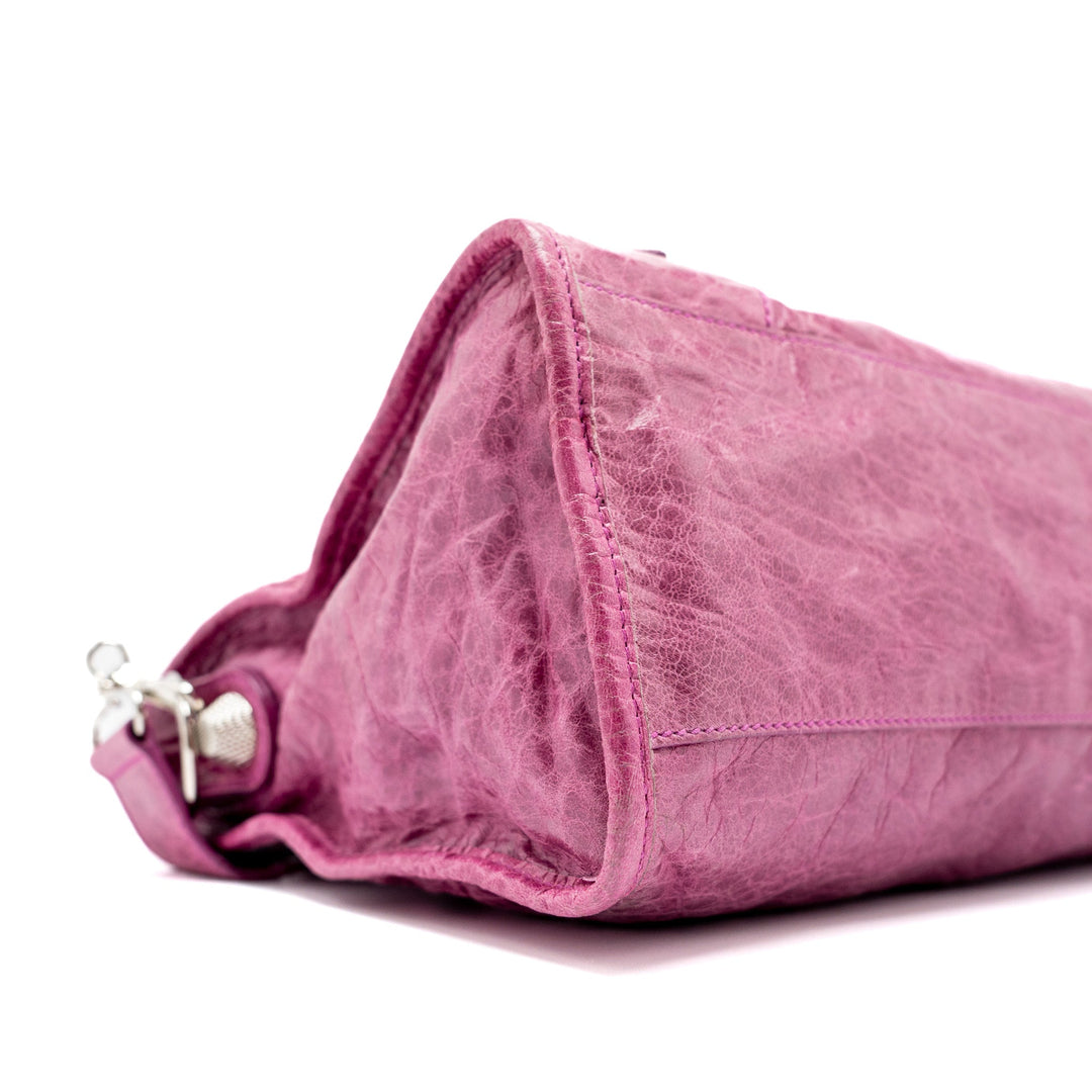 Top Quality Balenciaga Giant City Bag Pink SHW