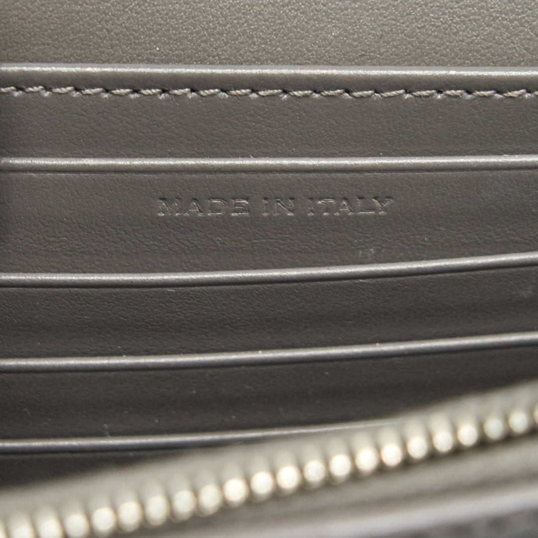 Saint Laurent Mini Sunset Shoulder Bag Grey SHW