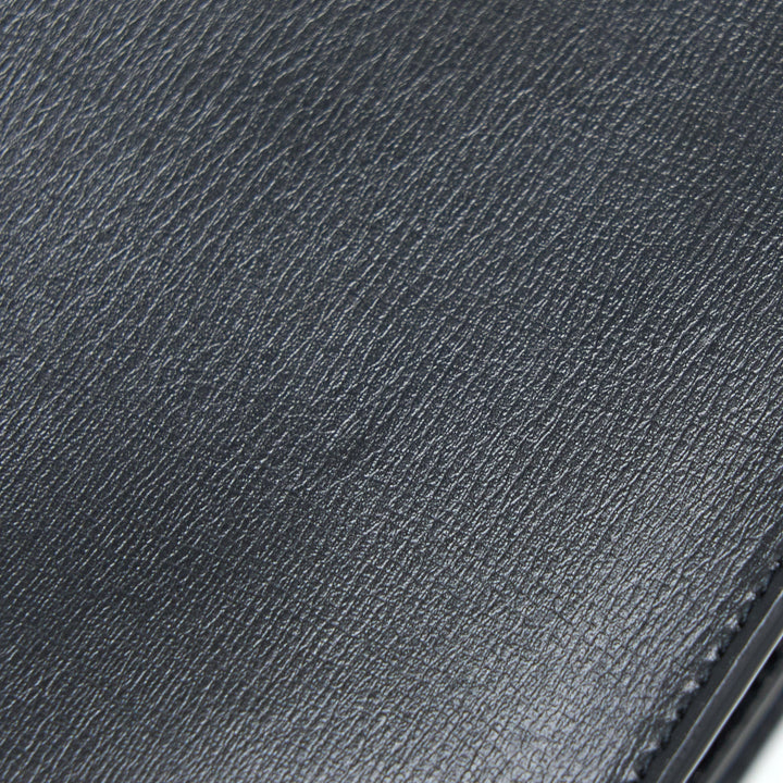 Saint Laurent/YSL Sunset Large Chain Bag Calfskin Black SHW