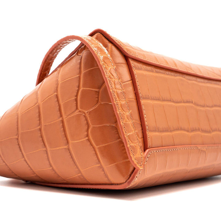 Celine Nano Belt Bag Croc Embossed Calfskin Lychee