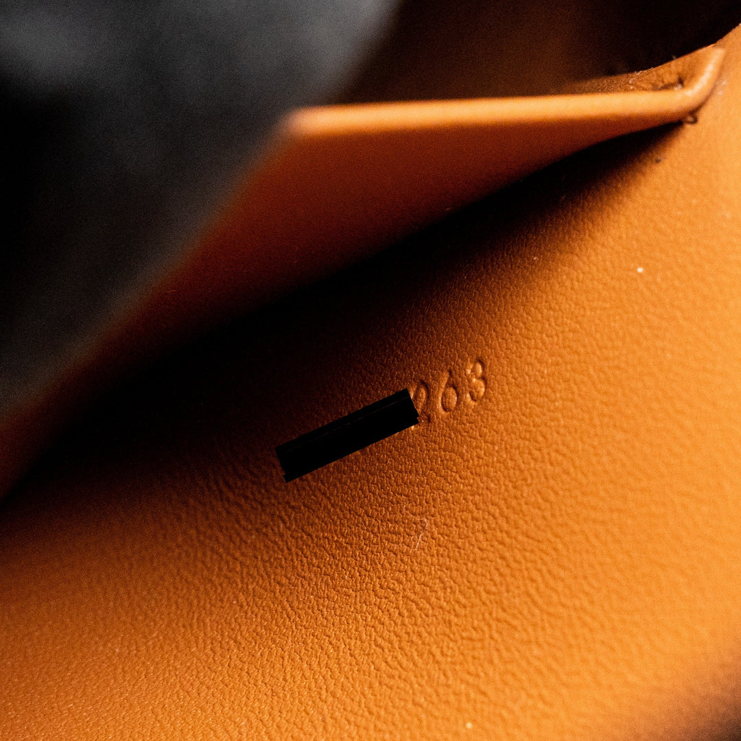 Celine Medium Tilly Bag in Triomphe Canvas / calfskin Tan