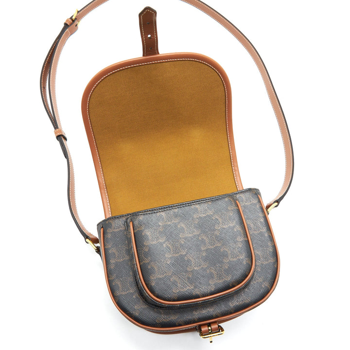 Top Quality Celine Floco Bag in Triomphe Canvas