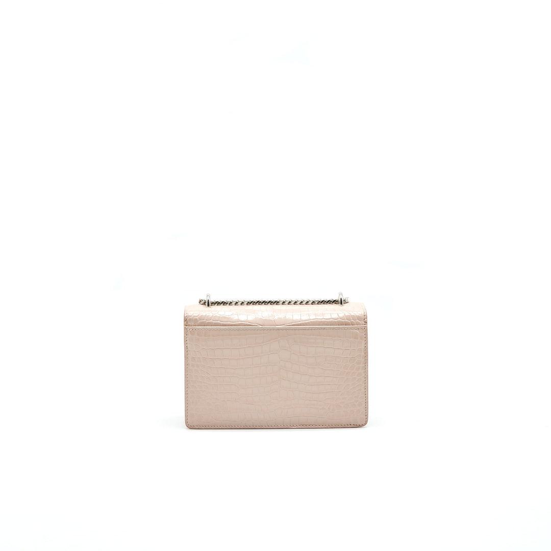SAINT LAURENT /YSL Small Wallet on Chain PINK SHW