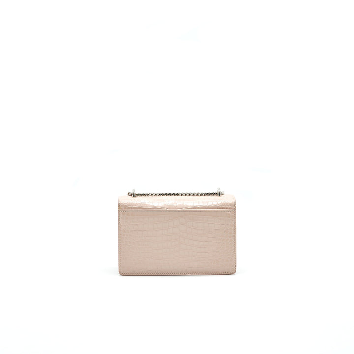 SAINT LAURENT /YSL Small Wallet on Chain PINK SHW