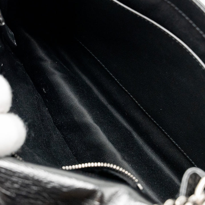Saint Laurent/YSL Medium Niki Chain Bag Vintage Calfskin Black SHW