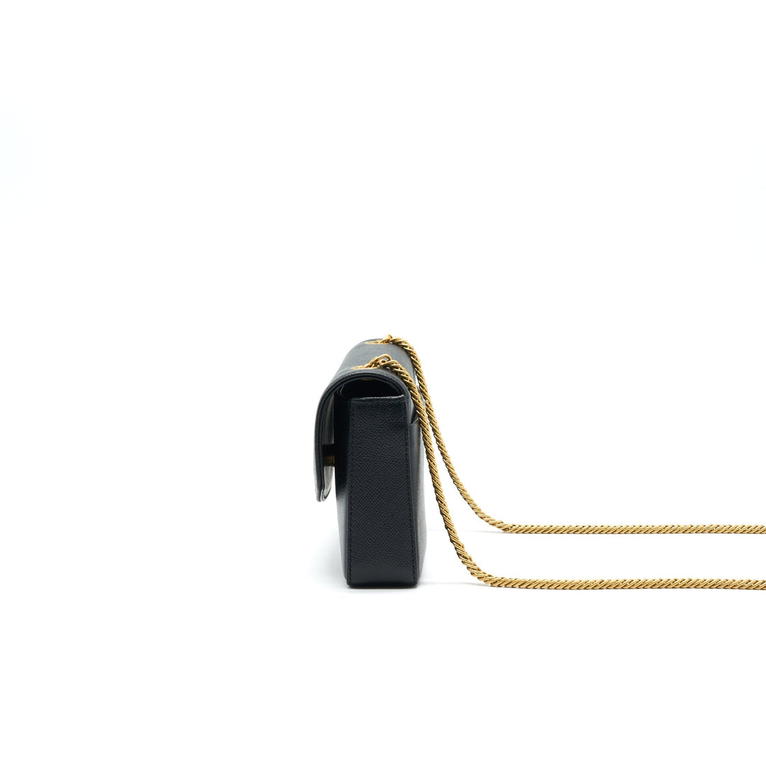 Top Quality Balenciaga BB chain Shoulder Bag Black GHW