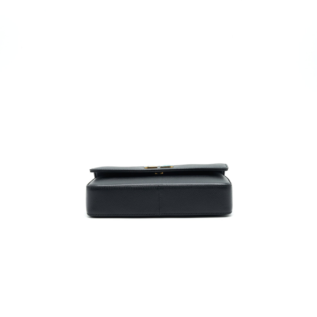 Top Quality Balenciaga BB chain Shoulder Bag Black GHW