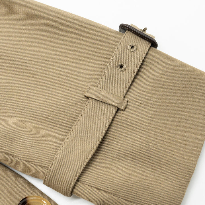 Celine size 42 Trench Coat Laine / Cotton beige