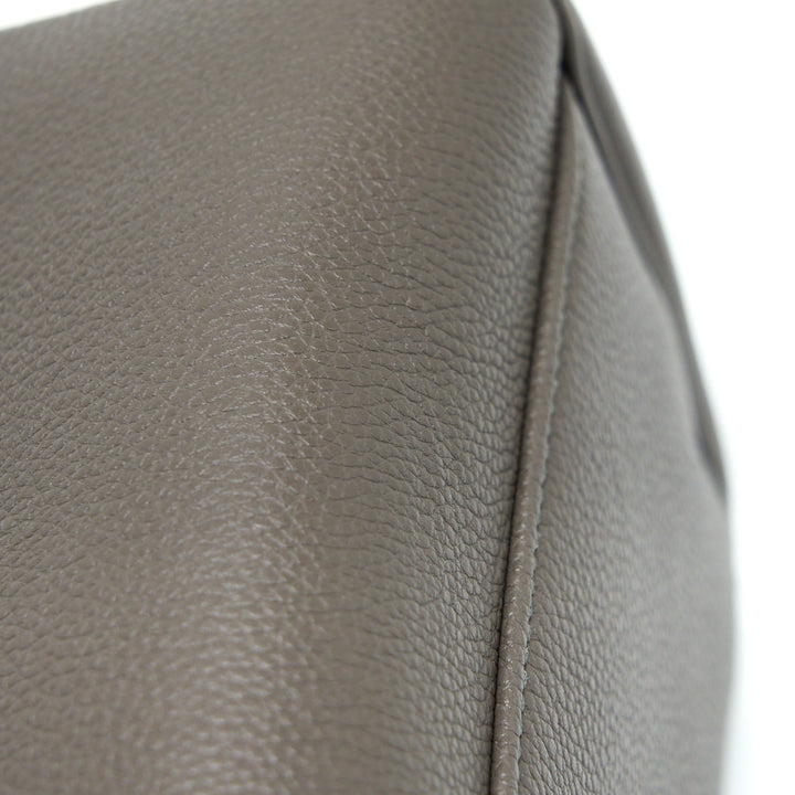 Celine Medium Soft 16 Bag Grained Calfskin Dark Grey