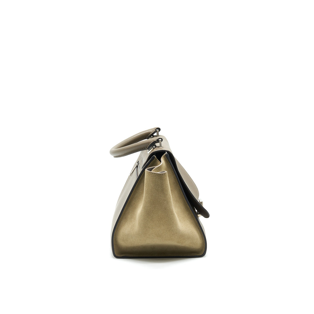 Top Quality Celine SMALL TRAPEZE BAG LIGHT GREY