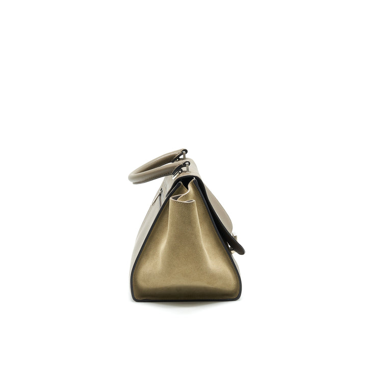 Top Quality Celine SMALL TRAPEZE BAG LIGHT GREY