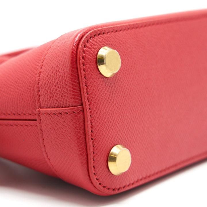 Top Quality Balenciaga Ville Top Handle Tote Bag XXS Red