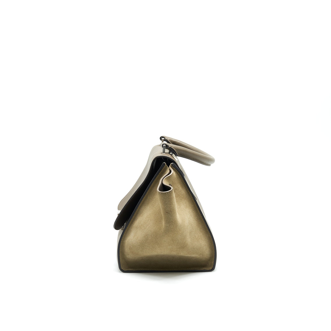 Top Quality Celine SMALL TRAPEZE BAG LIGHT GREY