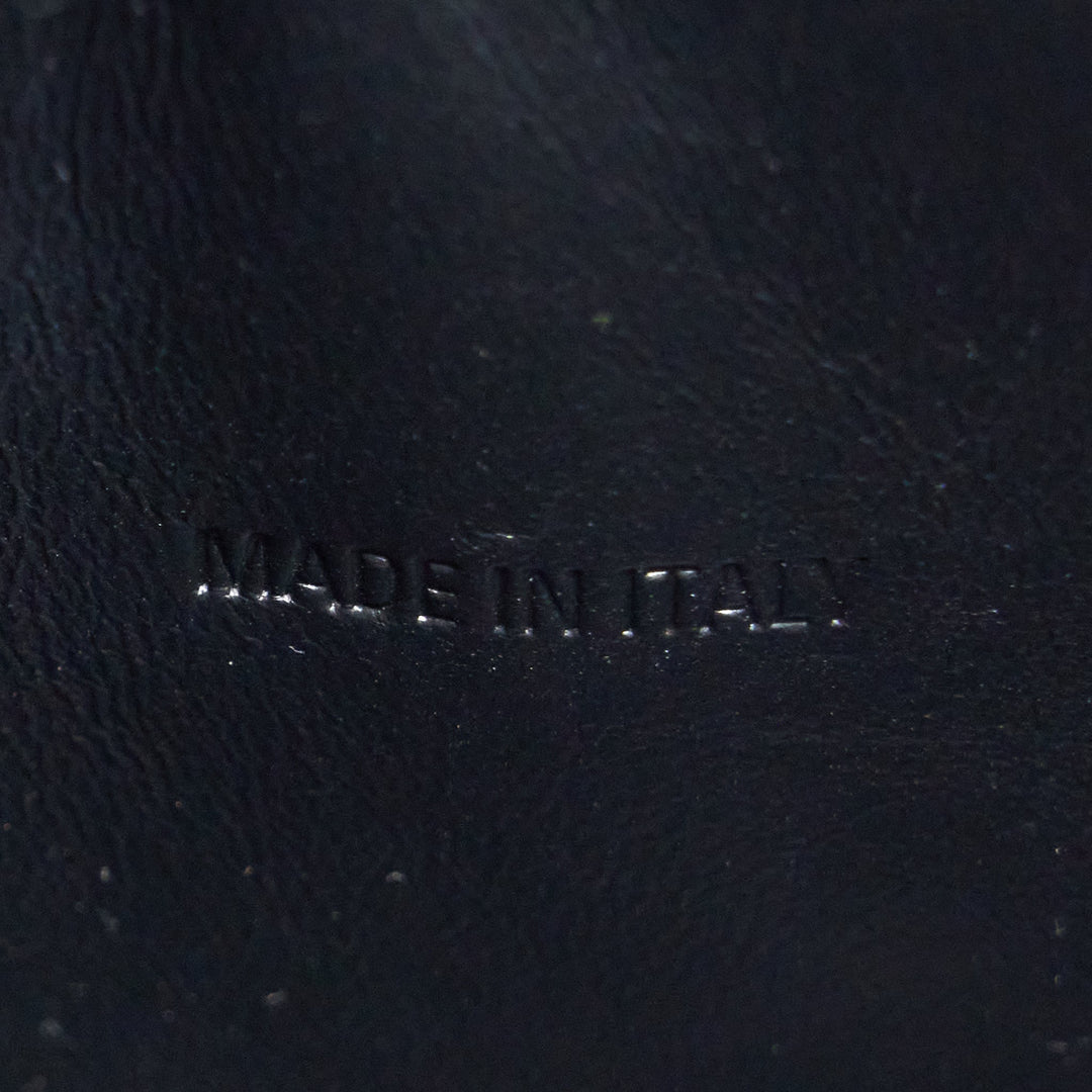 Top Quality Balenciaga Hourglass XS Croc-Embossed Calfskin So Black