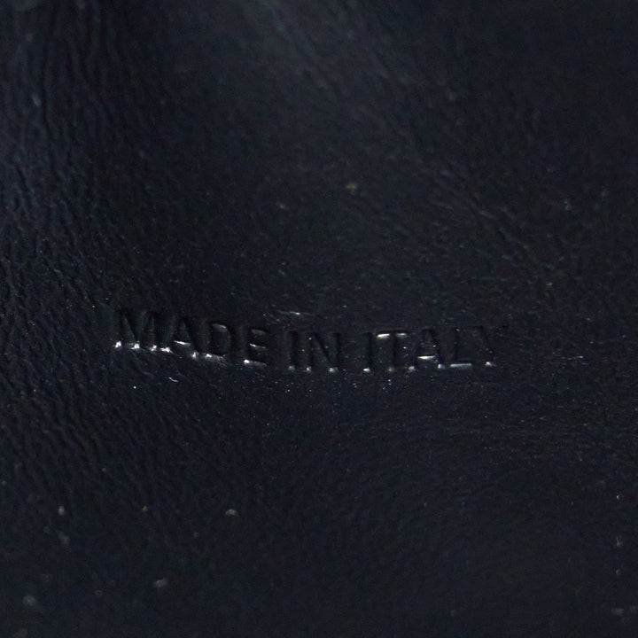 Top Quality Balenciaga Hourglass XS Croc-Embossed Calfskin So Black