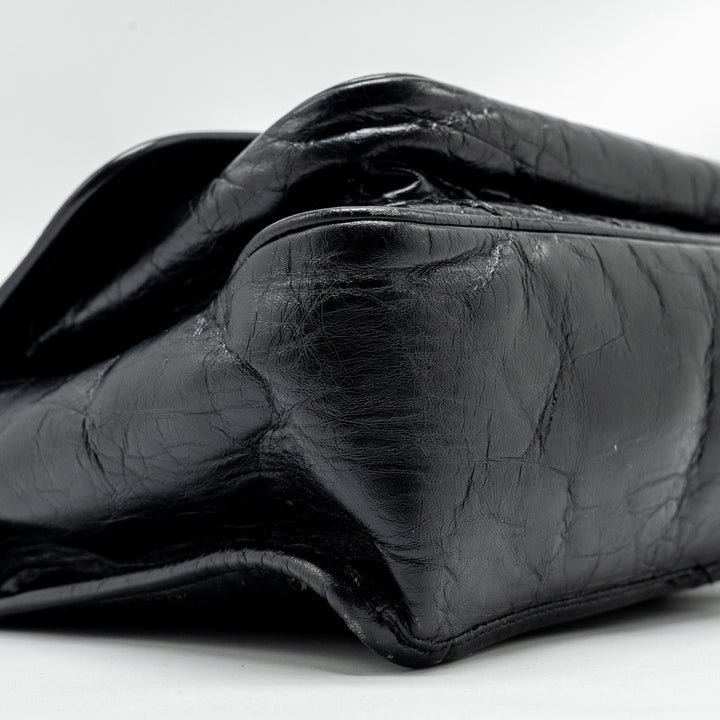 Saint Laurent/YSL Medium Niki Bag Shiny Calfskin Black SHW