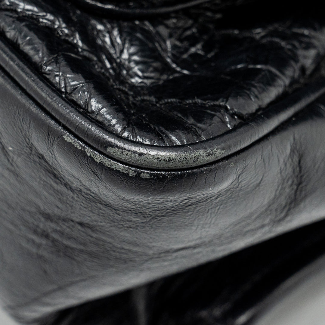 Saint Laurent/YSL Medium Niki Bag Shiny Calfskin Black SHW