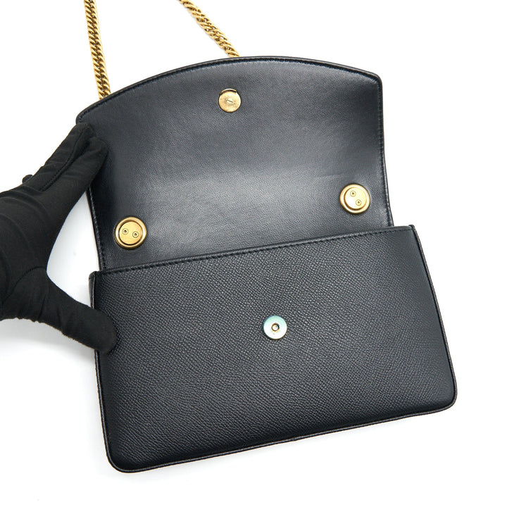Top Quality Balenciaga BB chain Shoulder Bag Black GHW