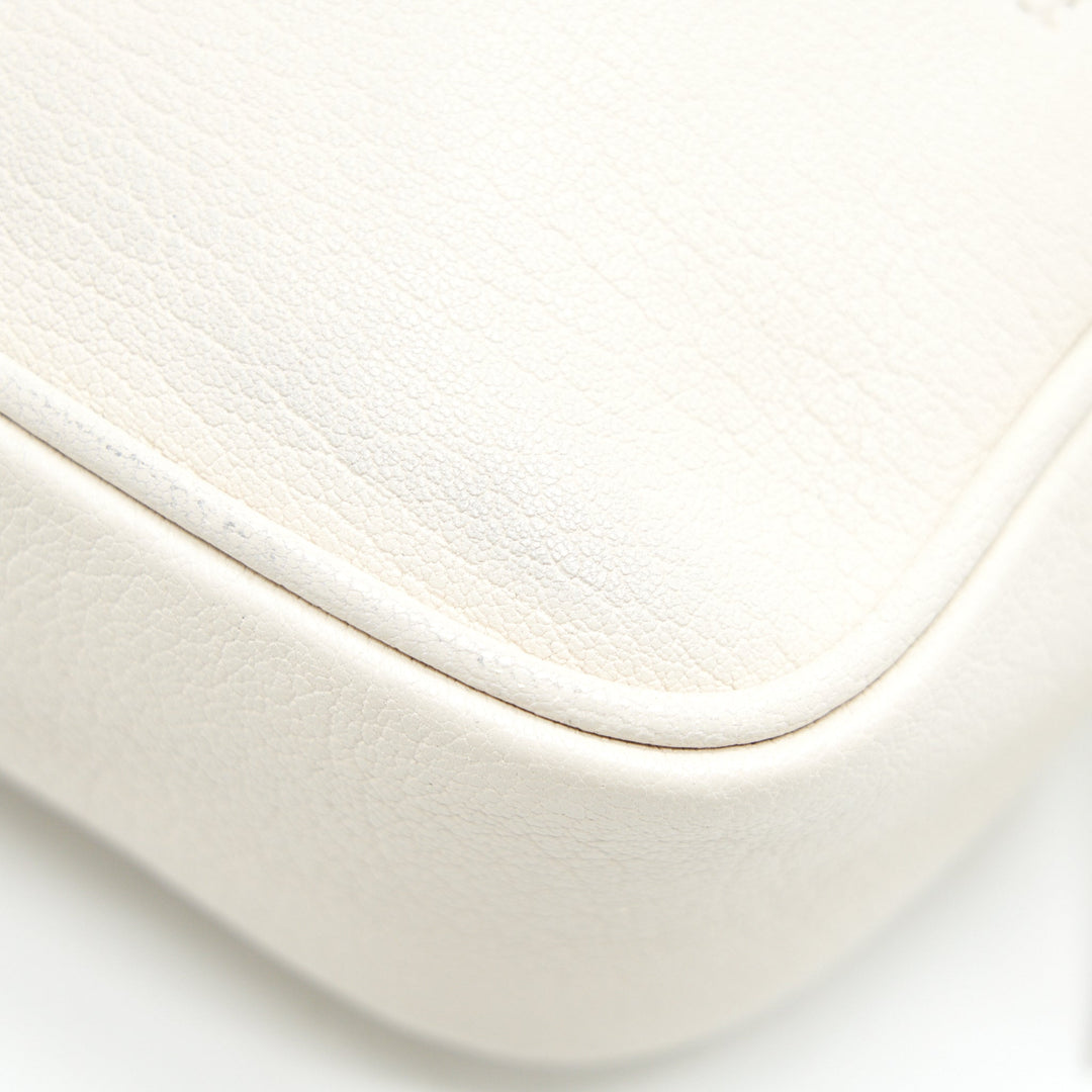 Saint Laurent Belt Camera Bag White