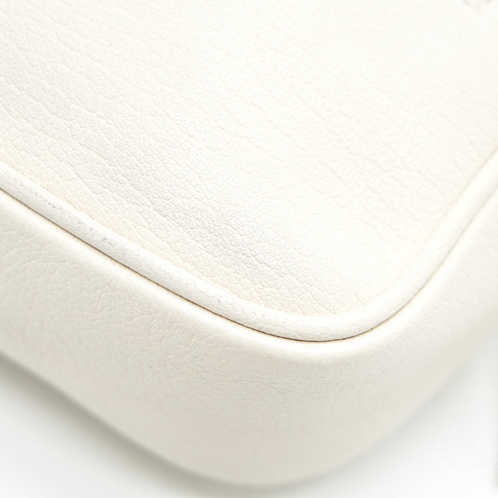 Saint Laurent Belt Camera Bag White