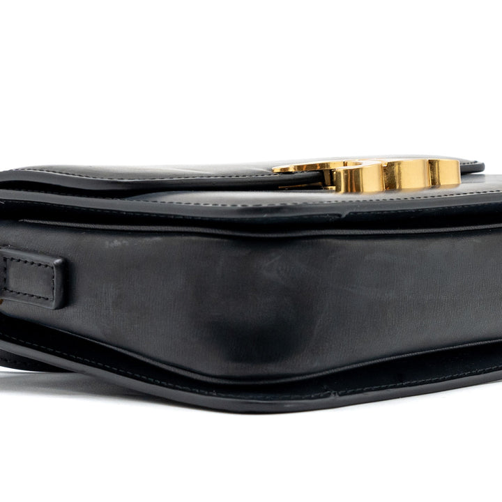 Top Quality Celine Teen Triomphe Bag Calfskin Black