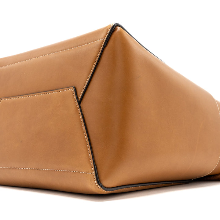 Celine Sangle bucket bag leather brown