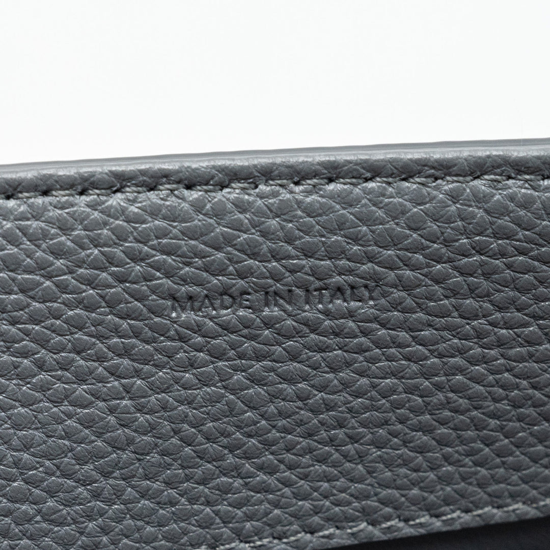 Top Quality Celine Small 16 Bag Grained Calfskin Grey