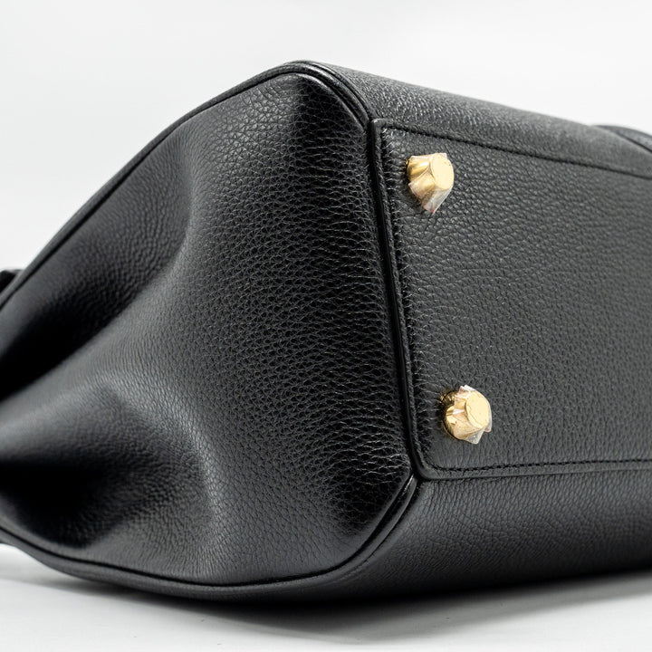 Top Quality Celine 16 Bag Grained Calfskin Black