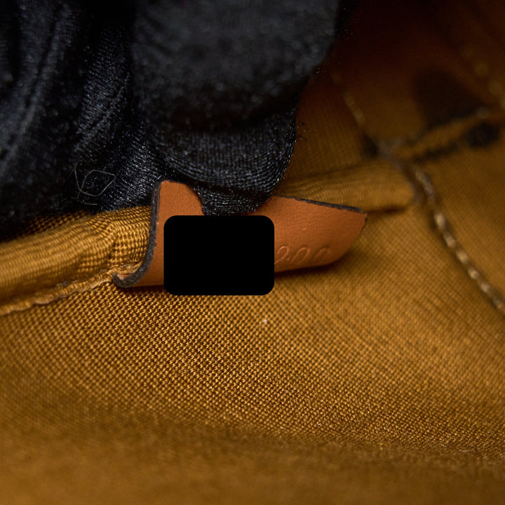 Top Quality Celine Small Bucket Bag Triomphe Canvas/Leather Tan