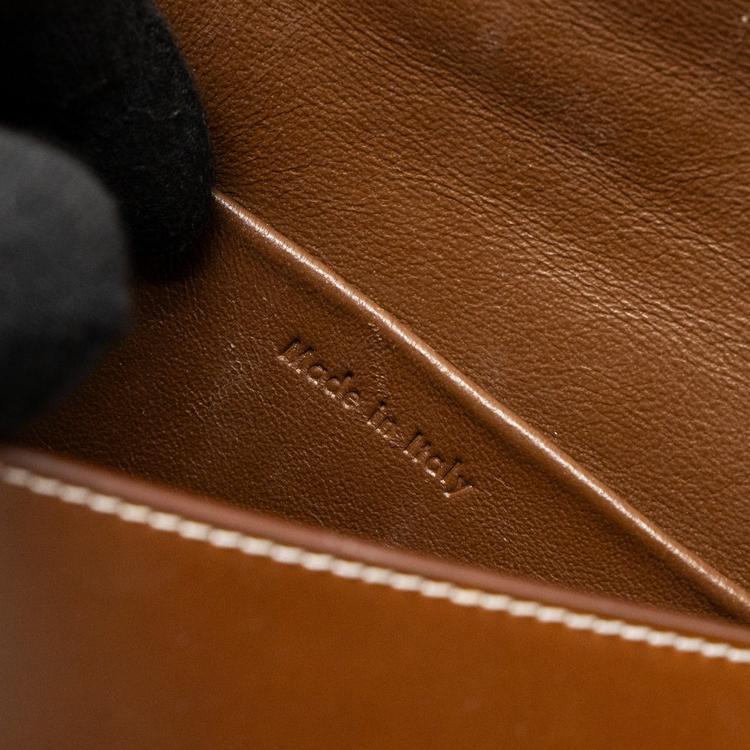 Top Quality Celine Small Trotteur Bag Calfskin Brown/Multicolour