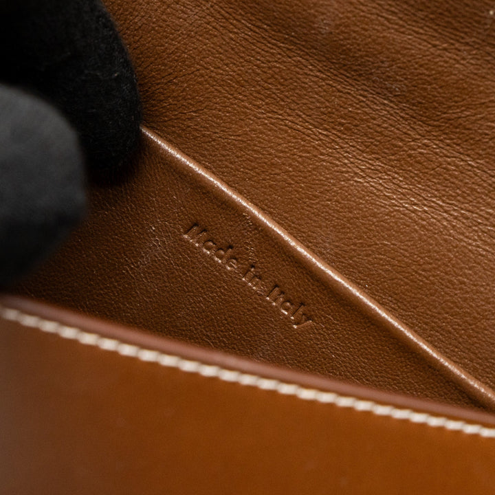 Top Quality Celine Small Trotteur Bag Calfskin Brown/Multicolour