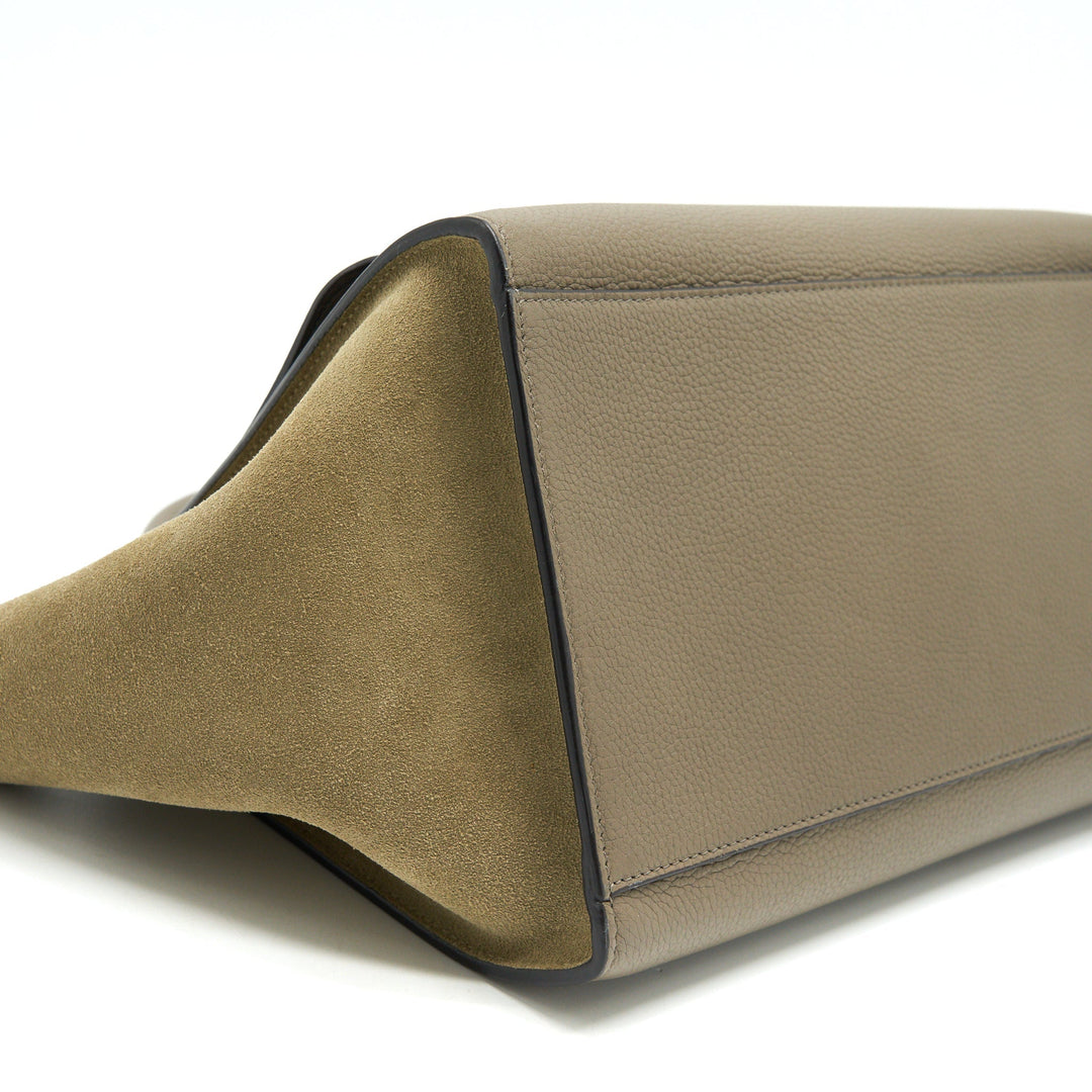 Top Quality Celine SMALL TRAPEZE BAG LIGHT GREY