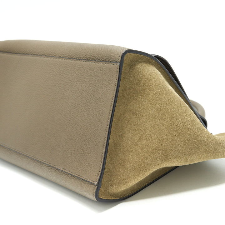 Top Quality Celine SMALL TRAPEZE BAG LIGHT GREY