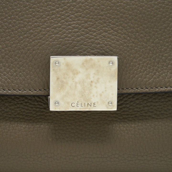 Top Quality Celine SMALL TRAPEZE BAG LIGHT GREY