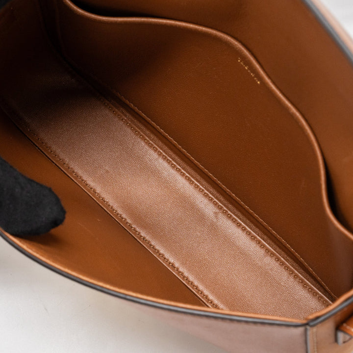Top Quality Celine Triomphe Shoulder bag Natural Calfskin Tan