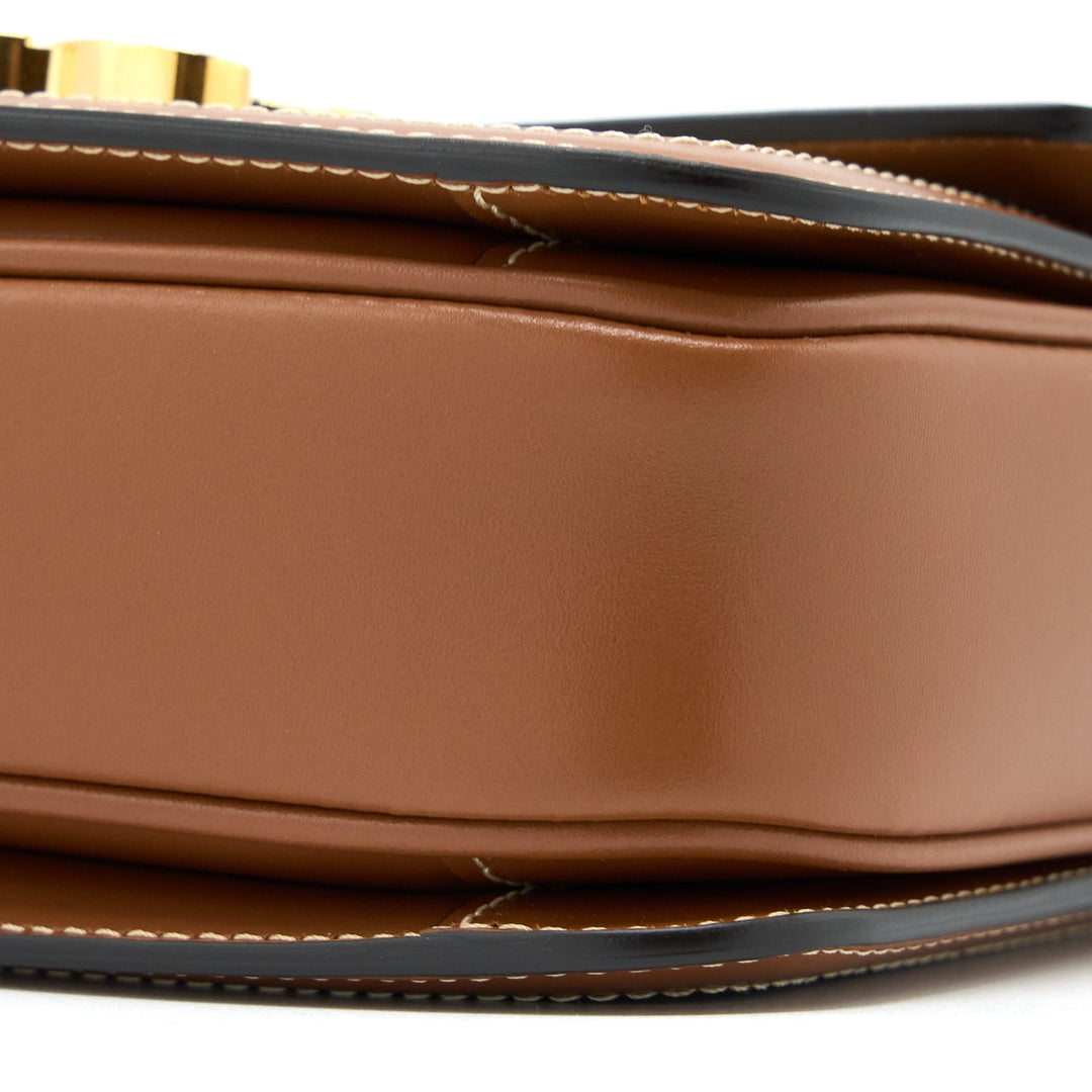 Celine Teen Triomphe Bag Triomphe Canvas/Calfskin White