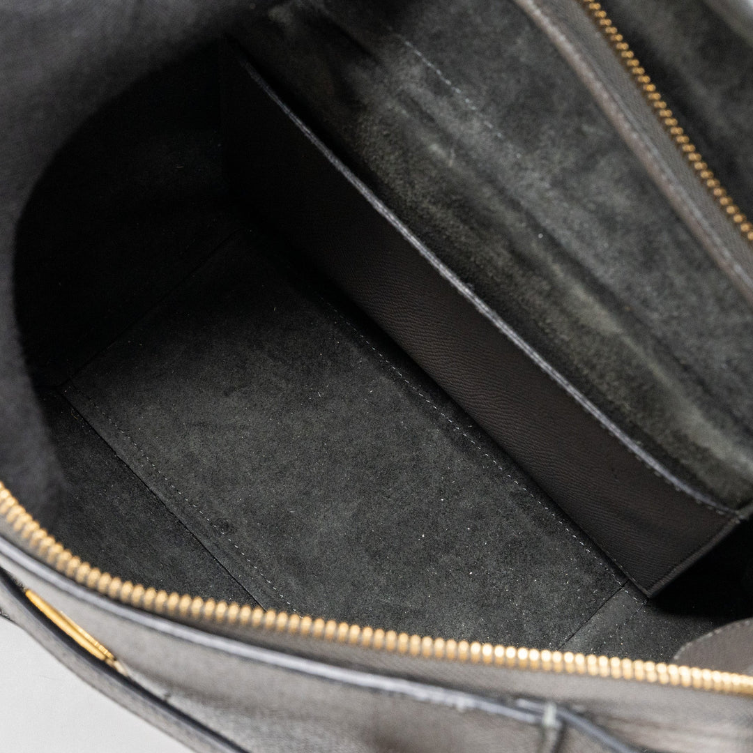 Celine Micro Belt Bag Grained Calfskin Grey