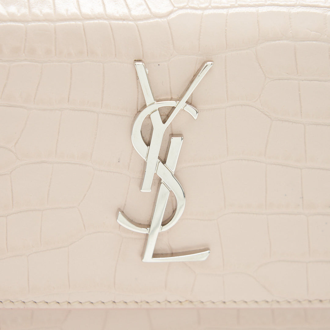 SAINT LAURENT /YSL Small Wallet on Chain PINK SHW