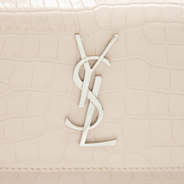 SAINT LAURENT /YSL Small Wallet on Chain PINK SHW