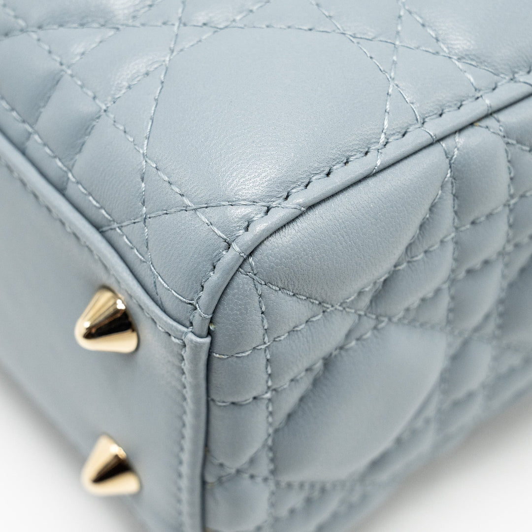 Top quality Dior My ABC Small Lady Top quality Dior Lambskin Blue