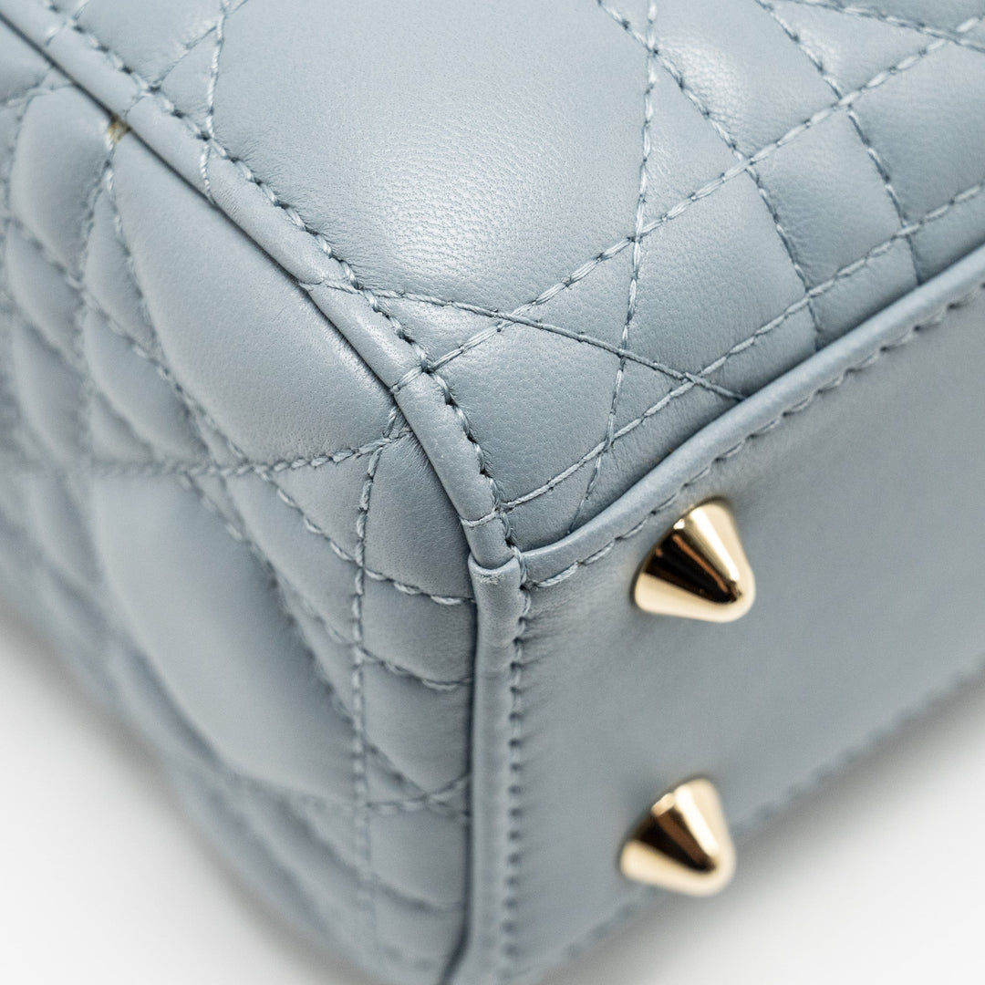 Top quality Dior My ABC Small Lady Top quality Dior Lambskin Blue