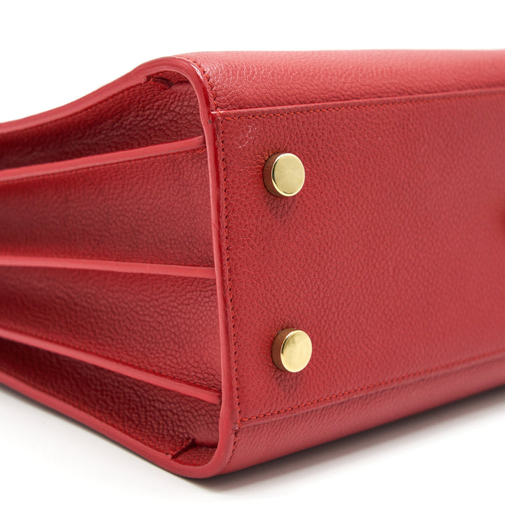 SAINT LAURENT SAC DE JOUR SMALL RED