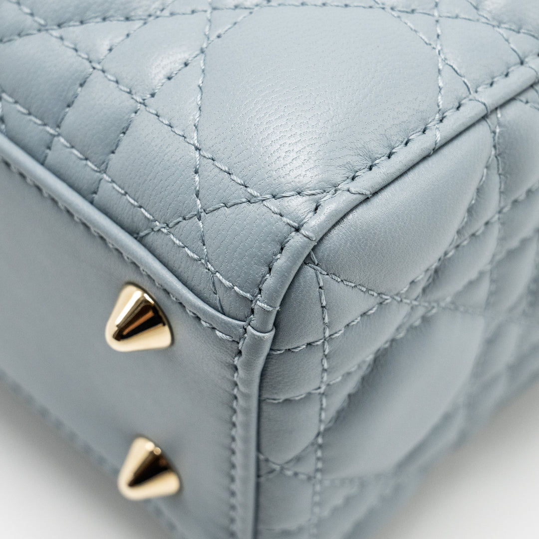 Top quality Dior My ABC Small Lady Top quality Dior Lambskin Blue