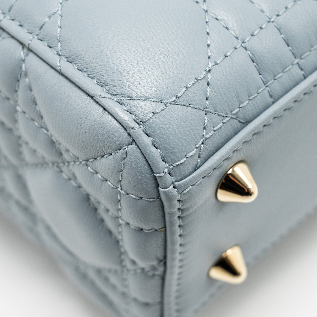 Top quality Dior My ABC Small Lady Top quality Dior Lambskin Blue