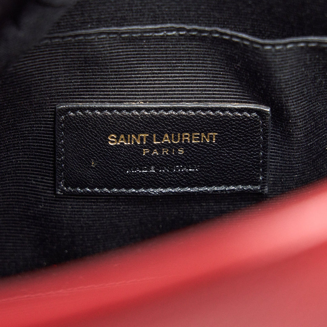 SAINT LAURENT SAC DE JOUR SMALL RED
