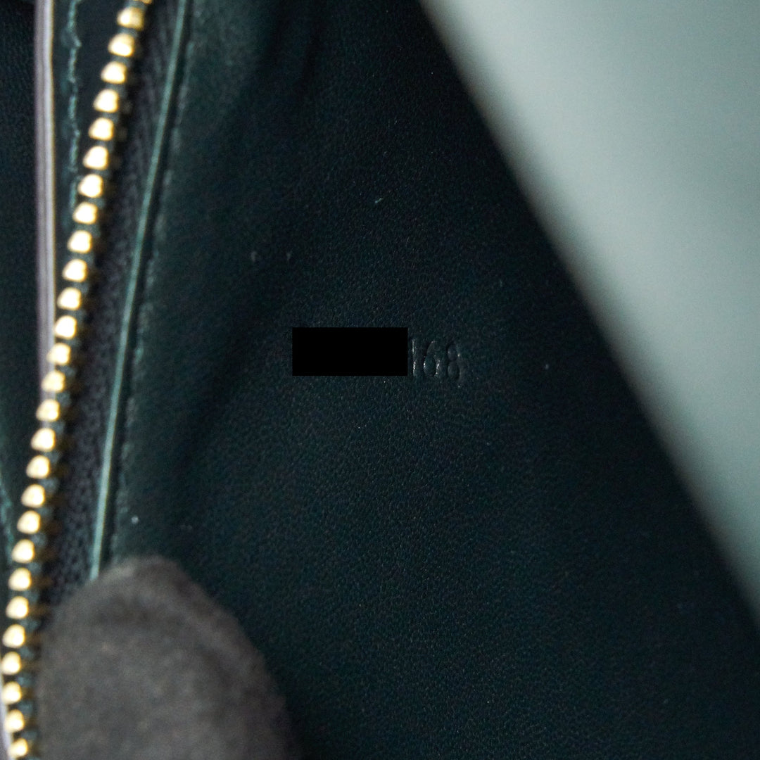 Top Quality Celine Box Amazon Green calfskin Leather