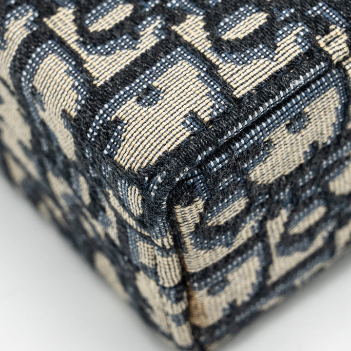 Top quality Dior 30 Montaigne Box Blue Oblique Jacquard