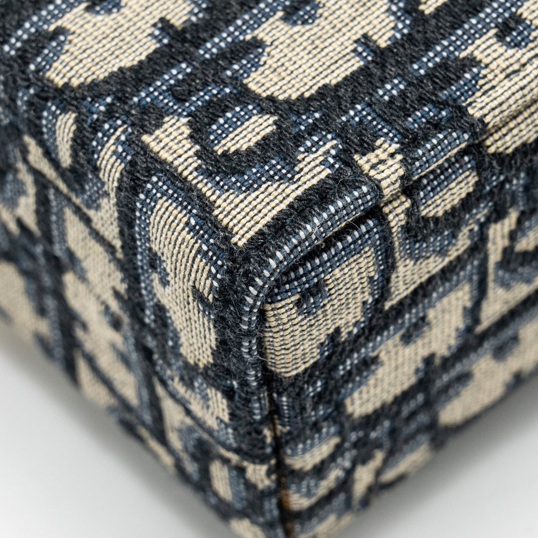 Top quality Dior 30 Montaigne Box Blue Oblique Jacquard