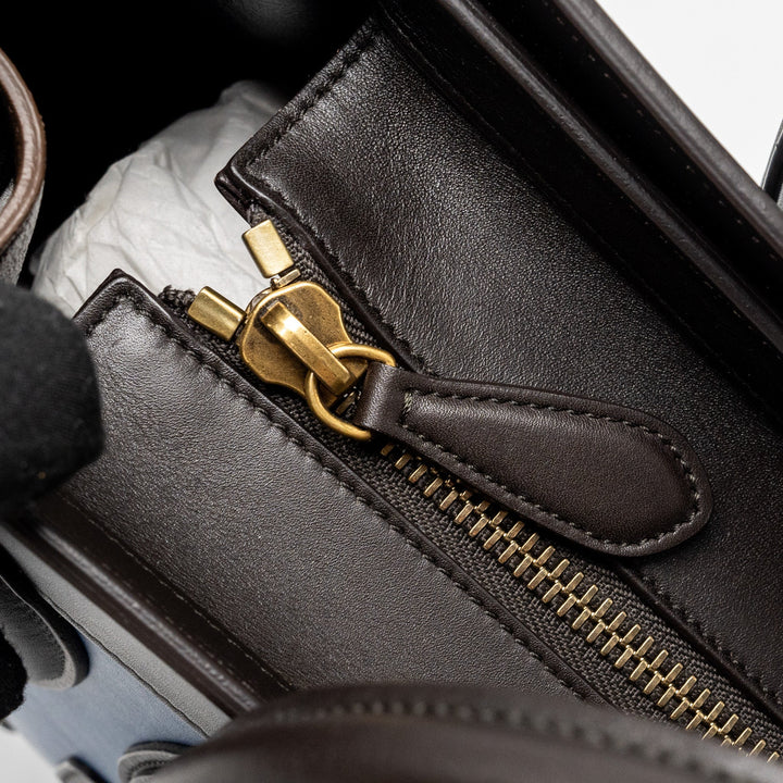 Celine Micro Luggage Bag Calfskin Multicolour