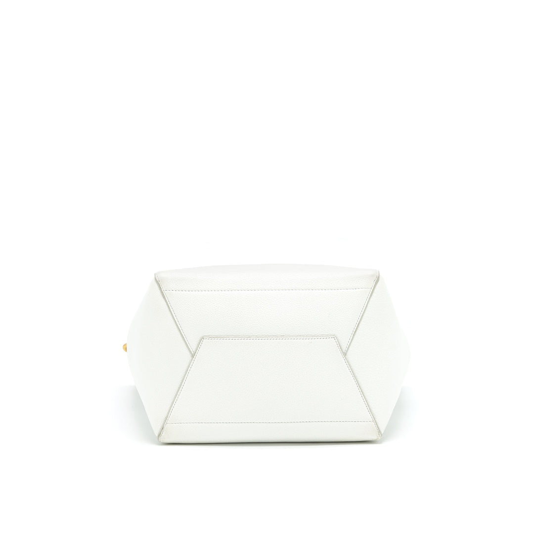 Top Quality Celine SANGLE BUCKET BAG IN WHITE